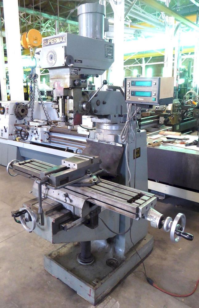 Supermax YCM16VS Vertical Mill/Drill 4200 RPM