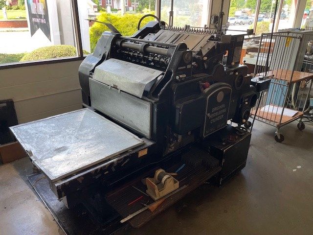 Heidelberg S Cylinder press