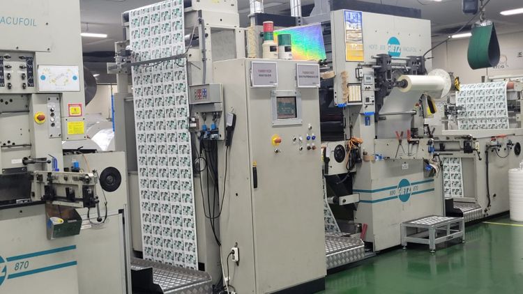 Gietz ROFO 870 Foil printing