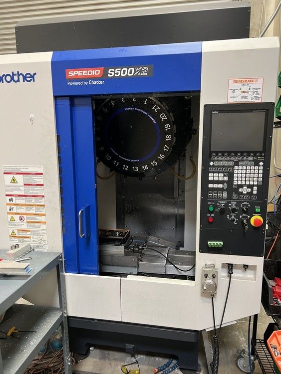 Brother SPEEDIO S500X2 16,000 RPM Drilling & Tapping Centers