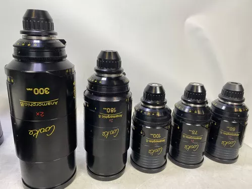 2 Cooke Anamorphic/i T2.3 PL 5x Lens Set