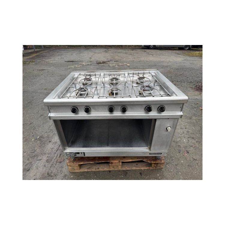 Küppersbusch 6-boiler gas cooker