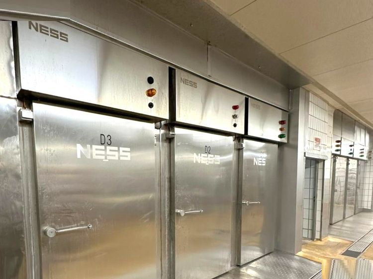 7 Ness Smoking-cooking chamber with cooling