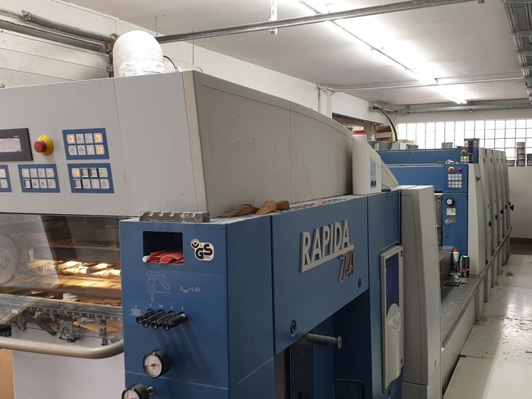 KBA Rapida 74-5+L 520x740 mm