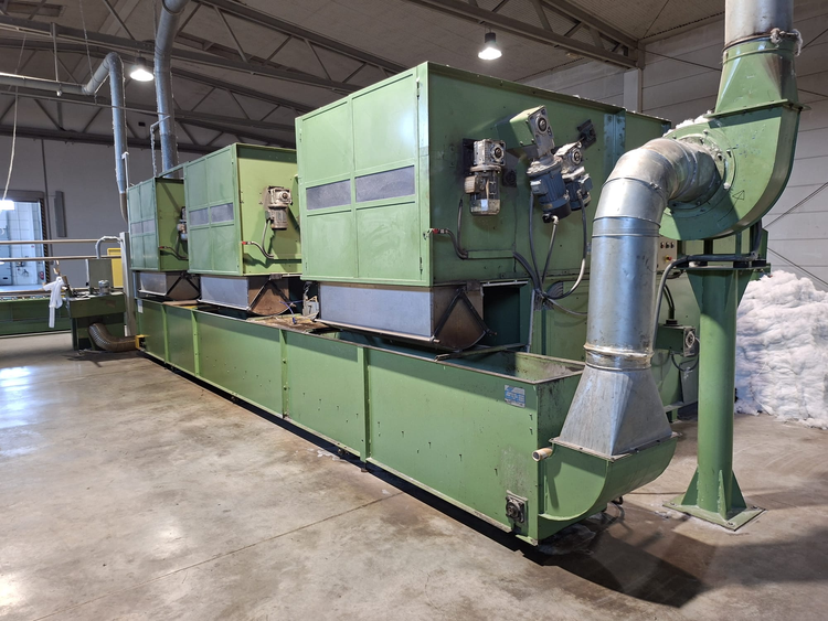 MTV Fibre weighing opening and blending line