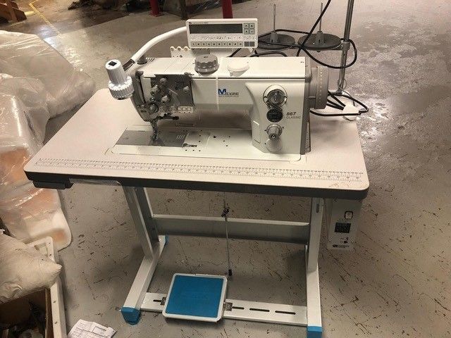 7 Duerkopp adler 867 - 190122 Classic Silverline flat bed sewing machine