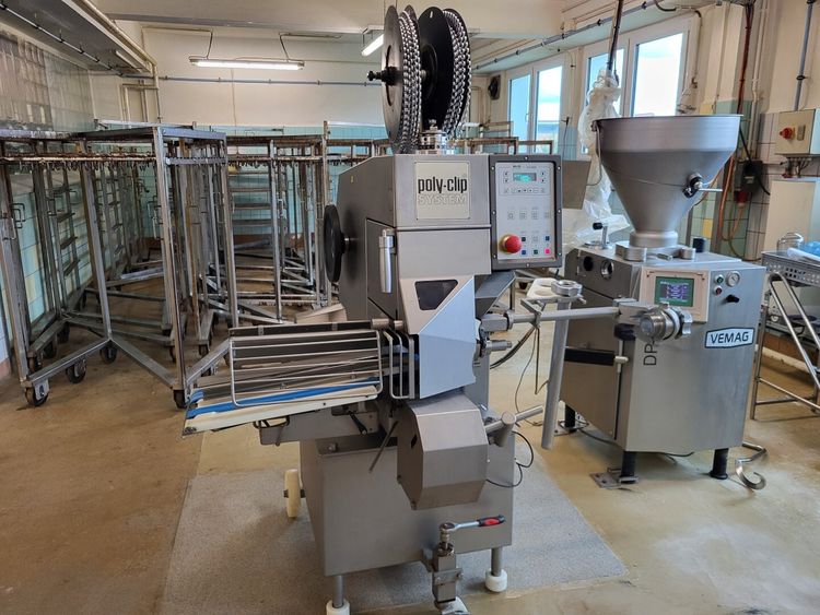 Alpma, Stephan, Vemag UM/SK 130 Complete Processed (Smoked) Cheese processing line