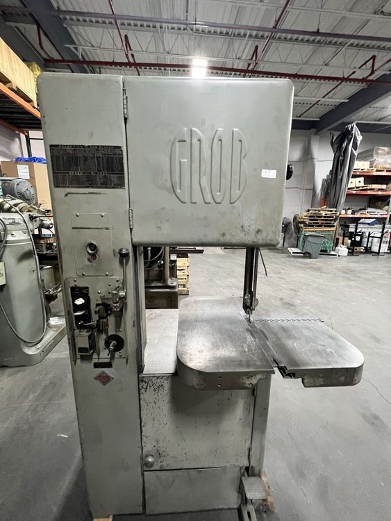 Grob NS-18 Band Saw semi-automatic