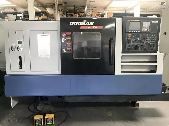 Doosan FANUC Oi control 500 RPM LYNX 300 2 Axis