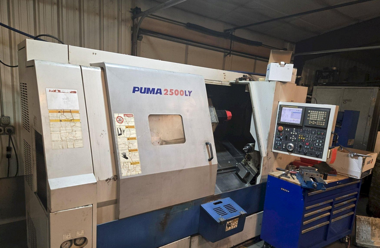 Daewoo, Doosan Fanuc 18i-TB 3,500 rpm PUMA 2500LSY  4 Axis