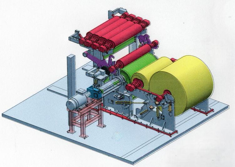 Valmet Hydraulic Pope Reeler 3400 mm