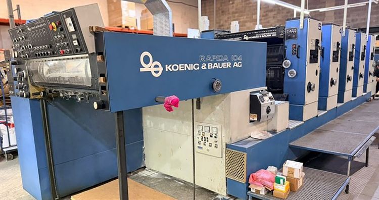 KBA RAPIDA 104-5 PWHA 28"x40"