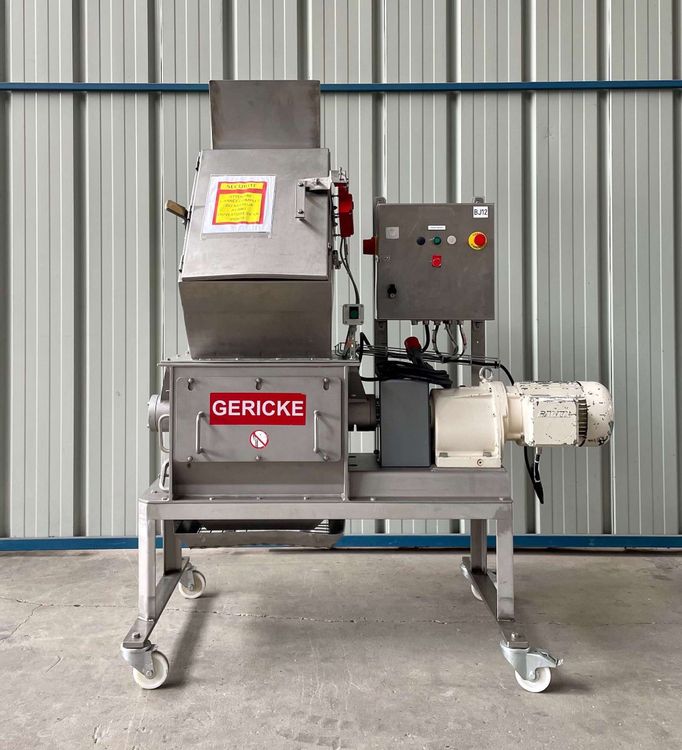 Gericke NBS 300/450 – Nibbler Mill for the size reduction