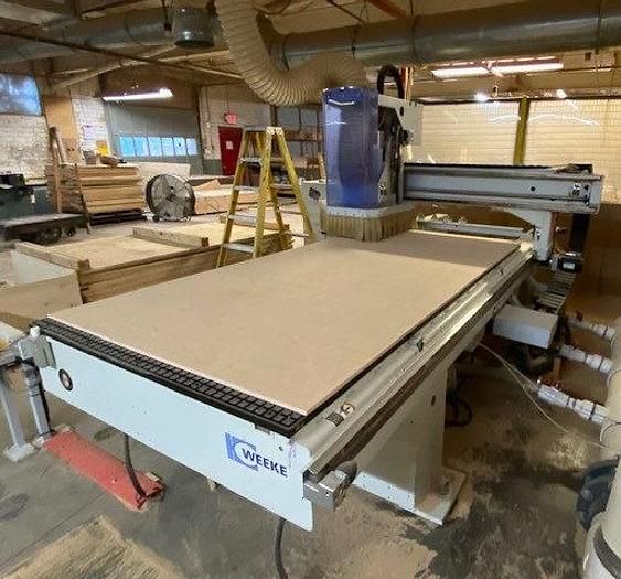 Weeke PROFILINE BHP-007/480 AXIS 4' x 8' TABLE CNC