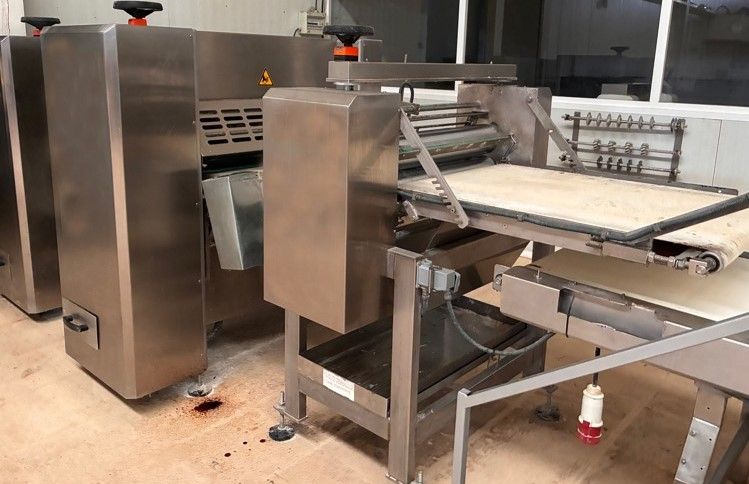 Complete stainless steel puff pastry production line