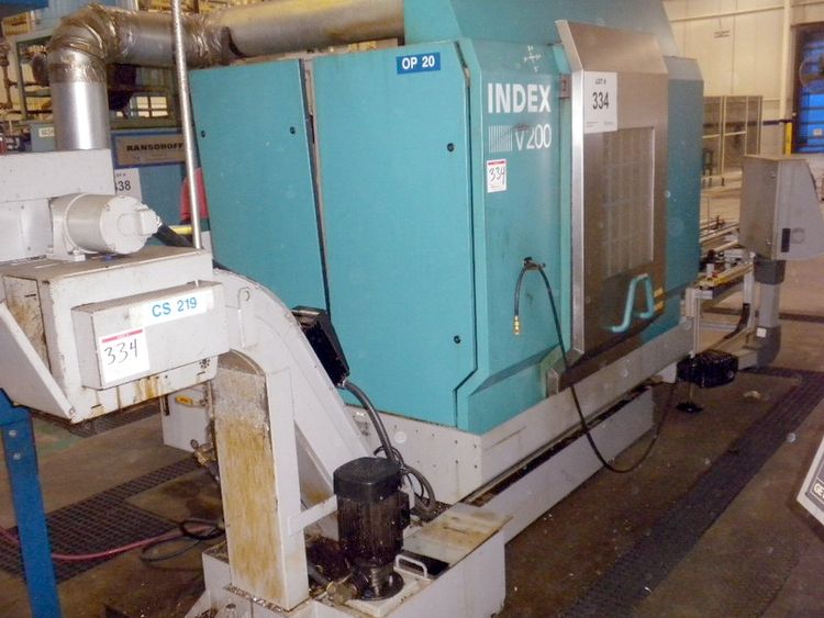 Index V-200 Vertical turning lathe