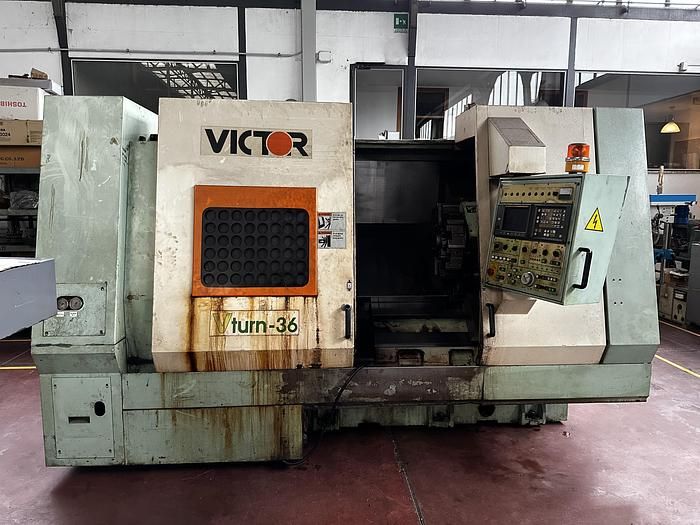 Victor CNC FANUC O-T 2500 rpm V TURN-36 CNC lathe 2 Axis