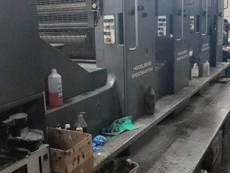 Heidelberg SM 102-4 V 4 102 x 74 cm