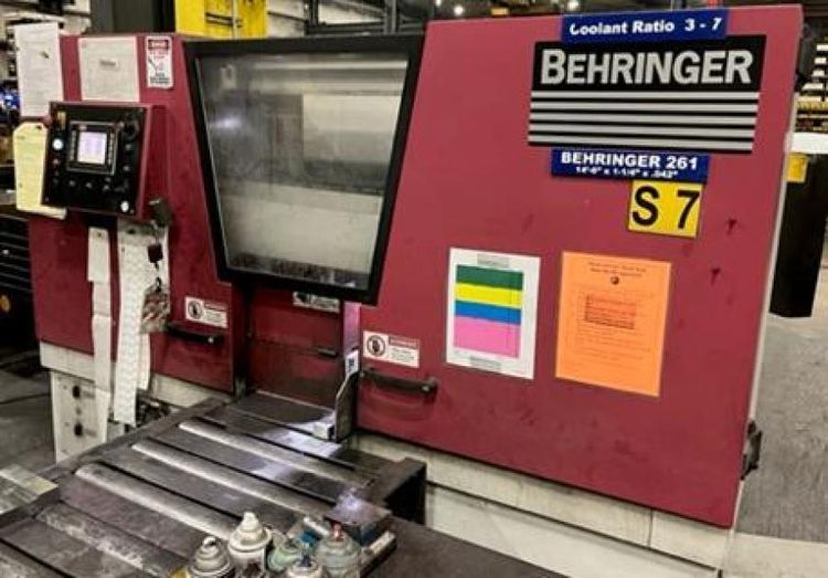 Behringer HBE 261A Bandsaw Semi Automatic