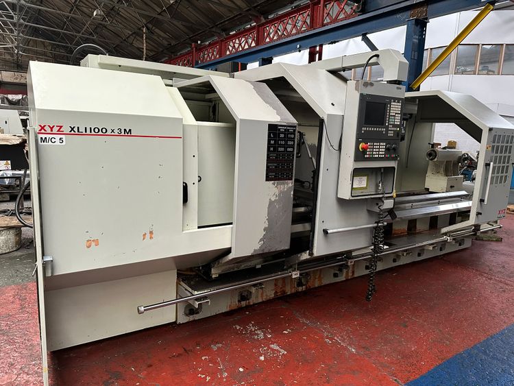 XYZ Siemens control 660 rpm XL 1100 x 3000 CNC LATHE 2 Axis