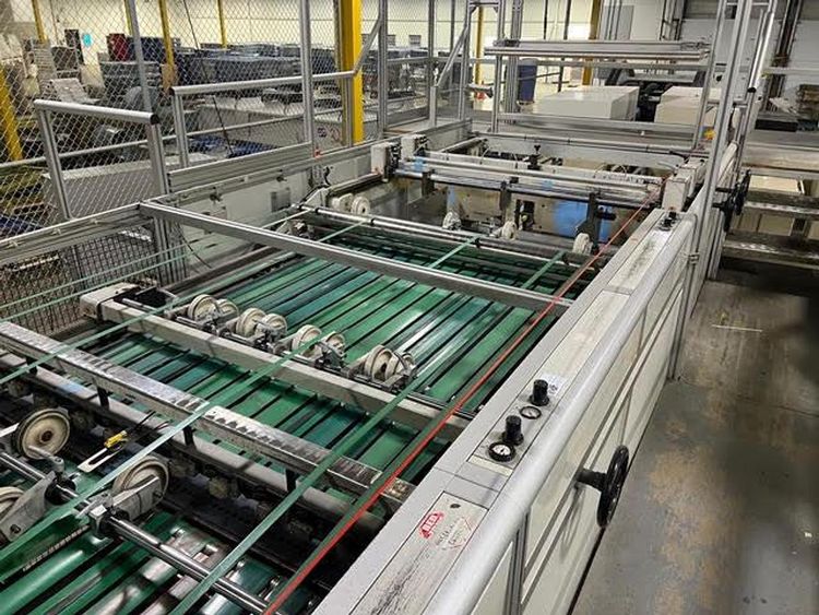 Apollo, Marquip, Tokyo Semitsu Kogaku (TSK) 1450 dual   rotary knife sheeter