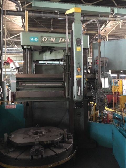 Om 1600 Vertical Lathes