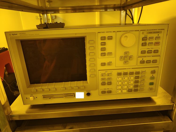 Agilent 4155C test equipment
