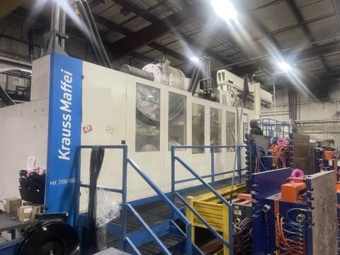 Krauss Maffei KM 2700/55000 MX 3000 metric tons