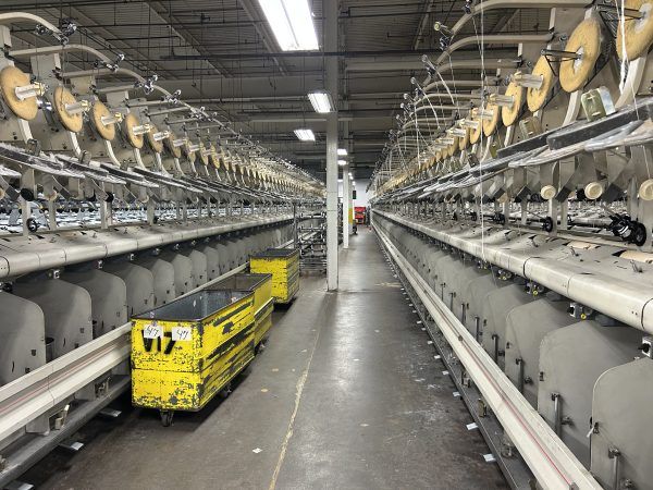 6 Rieter CD510 wide gauge carpet cablers