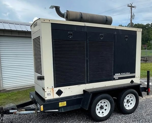 John Deere, Kohler 135REOZJC TRAILER-MOUNTED DIESEL GENERATOR