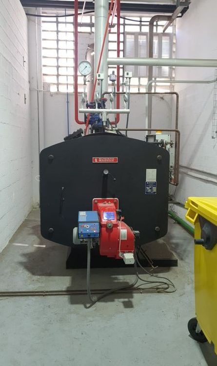 VULCANO SADECA OMNIVAP 1.25 1250 kg/h Steam Boiler