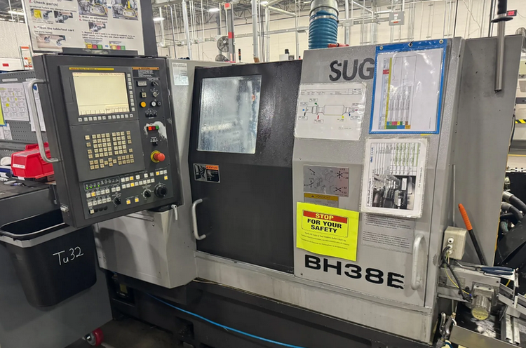Tsugami CNC CONTROL 6000 RPM BH38E 2 Axis