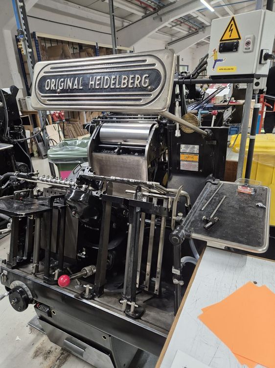 Heidelberg Platen TP Foiling