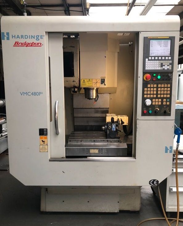 Hardinge VMC480 CONE BT40-CNC FANUC OIMC 3 Axis