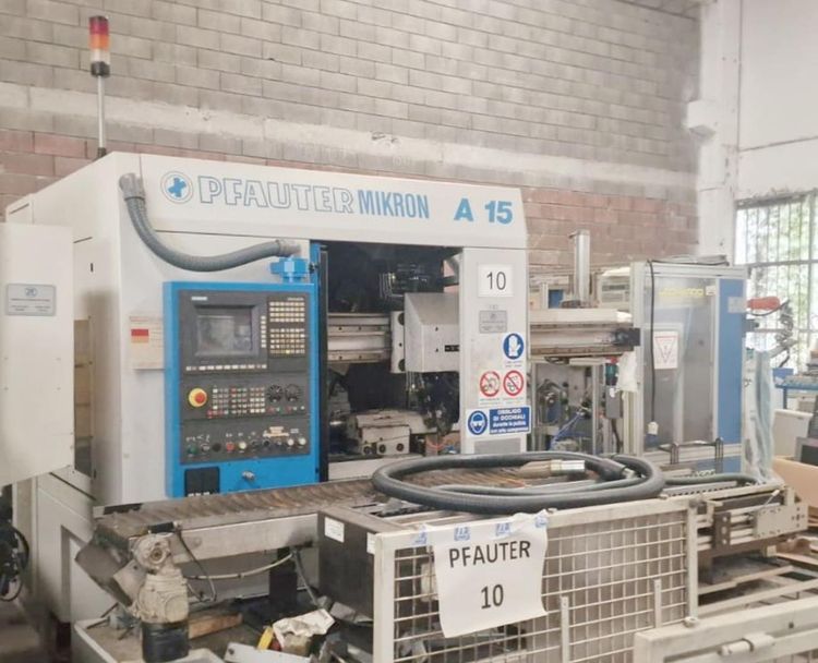 Mikron, Pfauter A 15 CNC 4000 rpm CNC Gear Hobbing Machines