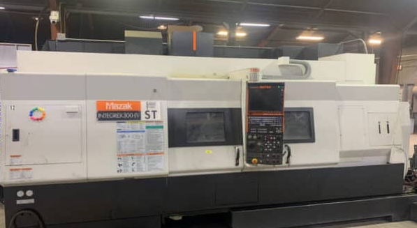 Mazak Mazatrol Matrix Control 4,000 RPM Integrex 300-4ST 2 Axis