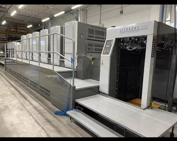 Komori GL 640 H+C 750x1050 mm