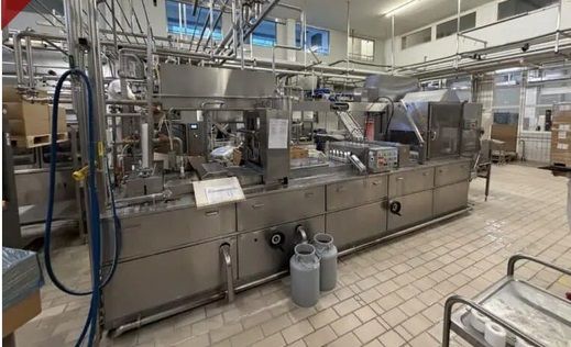 Ampack Ammann AA4 Inline Cup Filling and Sealing Machine