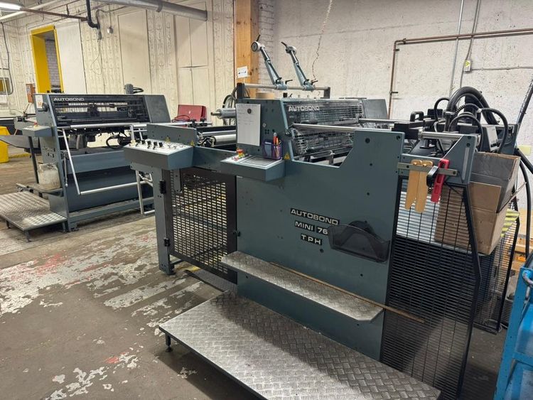 Autobond Mini 76 TPH-CC Full automatic thermal laminator