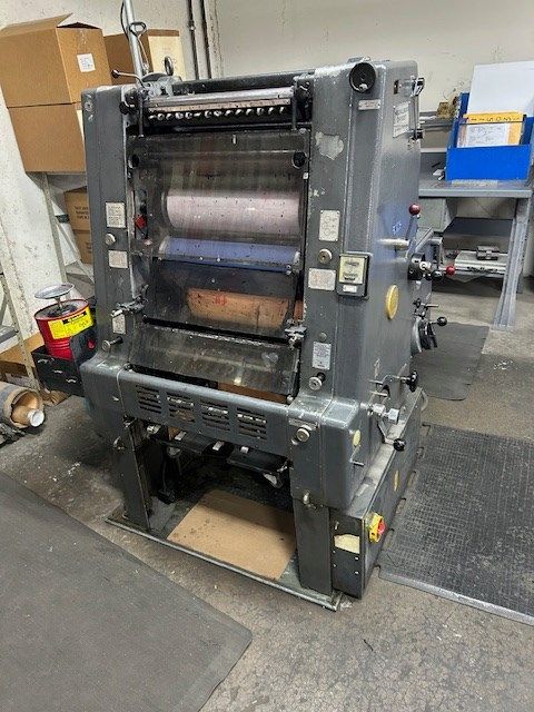 Heidelberg GTO 46 18.1 x 12.6