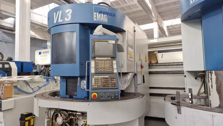 3 Emag VL3 mLT Vertical lathes Control: FANUC Seriers 18i-TB