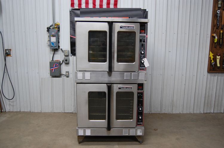 Garland MCO-GS Double Stack Full Size Natural Gas Convection Oven