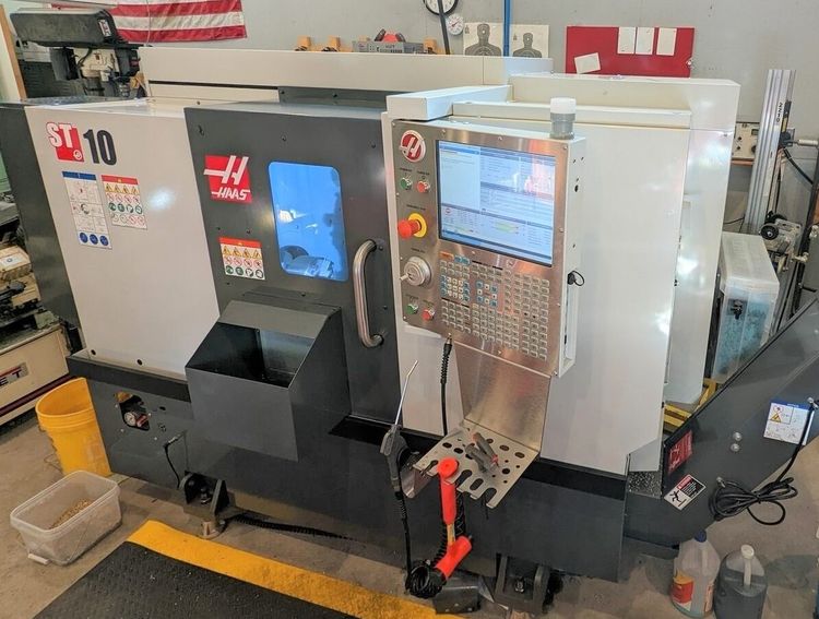 Haas CNC Control 6000 RPM ST-10 2 Axis