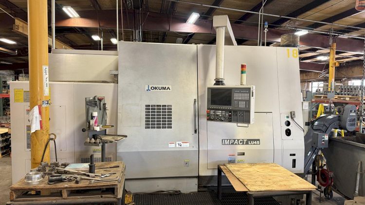 Okuma CNC control OSP 200L 2800 rpm Impact LU45 Year 2 Axis