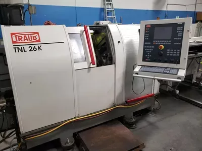 Traub CNC CONTROL 6000 rpm TNL 26 2 Axis