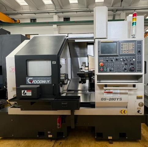 Goodway FANUC 18i-TB 3500 turns/1' GS 280 YS FANUC 18i-TB (IB) Turning machine 2 Axis