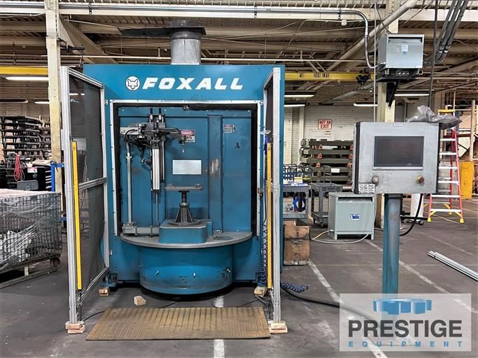 Other Foxall 424FS Automated Casting Finishing Cell, 24" x 15" Cap, 6ATC, ABB 6-Axis Robot, 2-Station Processing, 2015, #32189 424FS