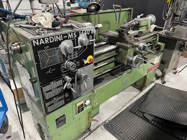 Clausing, Nardini ENGINE LATHE 2000 RPM MS 1440E