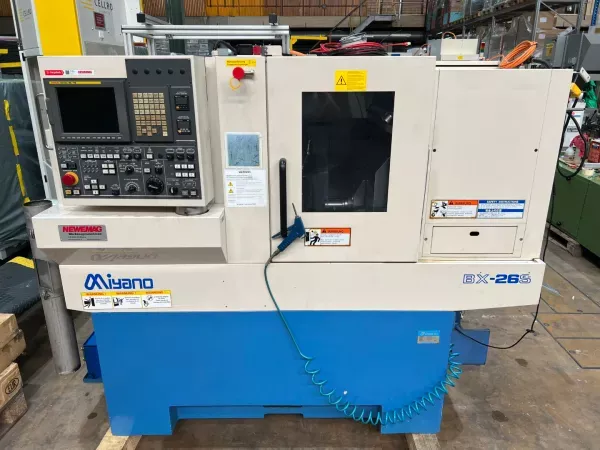 Miyano CNC CONTROL Variable Speed BX-26S CNC Lathe 3 Axis