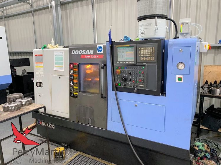 Doosan Fanuc 0i 6000 Rpm Lynx 220lm 2 Axis 